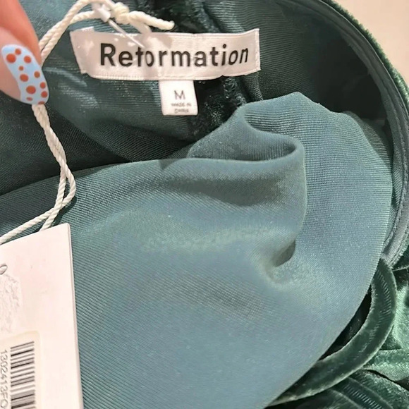 Reformation Rimini Velvet Dress - Picture 12 of 16